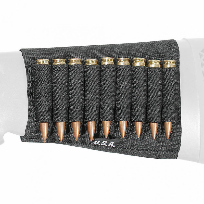 Blackhawk Buttstock Stock Shell Holder Shotgun Black