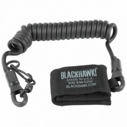 Blackhawk Tactical Pistol Lanyard with Swivel Black