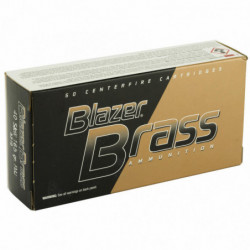 CCI Blazer Brass 40S&W 165Gr Full Metal Jacket 50/1000