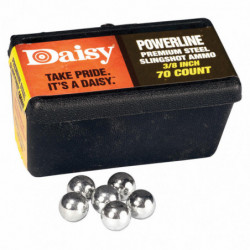 Daisy 3/8" Steel Slingshot Ammunition