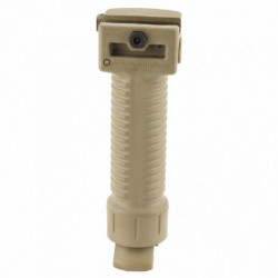 Grip-pod length Polymer Bipod Camera LVR Tan