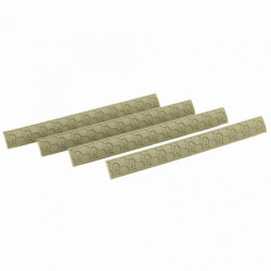 Hexmag M-Lok Wdgelok Slt Cover 4 Pack Flat Dark Earth