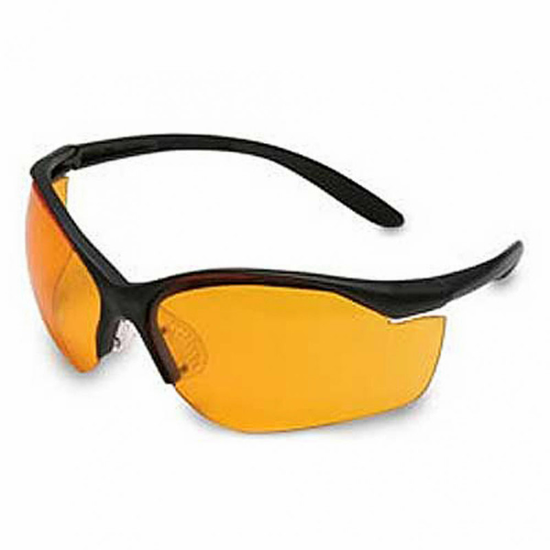 Howard Leight Vapor II Black Frame Orange Lens