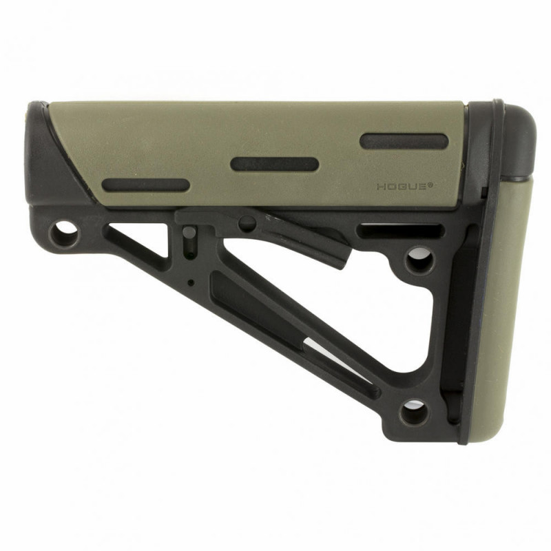 Hogue AR-15 Stock Mil-Spec Rubber OD Green