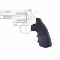 Hogue Monogrip Colt Python Finger Groves Black