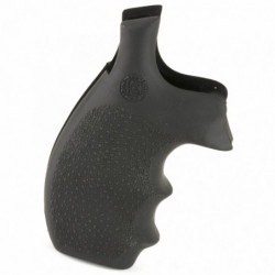 Hogue Grip S&W K/L Round Butt Bantam Black