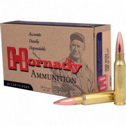 Hornady 308Win 168 Grain Boat Tail Hollow Point Match 20/200 (h8097)