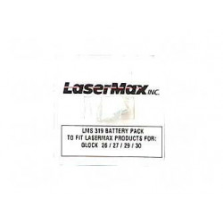LaserMax Battery For Glock 26,27,29,30,36