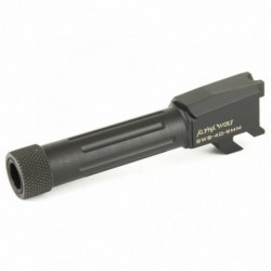 Lone Wolf AlphaWolf Threaded 9-40 Conversion Barrel Fluted S&W M&P Shield Black SBN