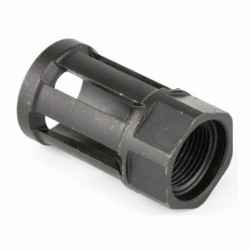 Lone Wolf Distributors Flash Hider 1/2X28 Black