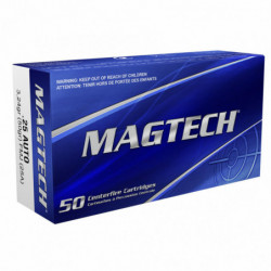 Magtech 25ACP 50 Grain Full Metal Jacket 50/1000