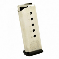 Magazine North American Arms Guardian 380ACP 6Rd Stainless