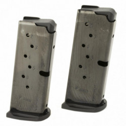 Magazine Ruger Lc9/ec9s 7Rd Blue  With/Extension 2/Pack