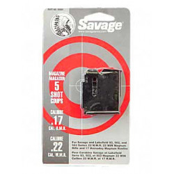 Mag Savage  93 Ser 22wmr/17hmr 5rd  Blue