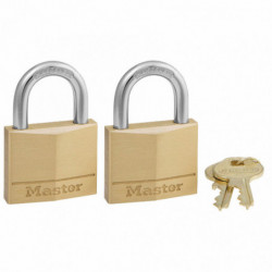 Masterlock Padlock 2Pack Keyed Alike