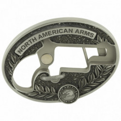 North American Arms Long Rifle Cust Oval Belt Buckle