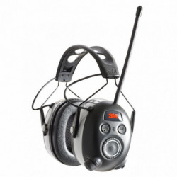 3M/Peltor Worktunes Bluetooth Earmuffs Black