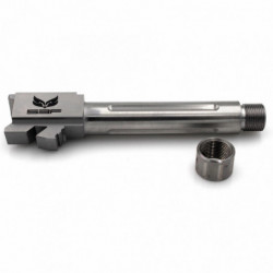 S3F Threaded/Fluted Barrel for Glock 19 Stainless Steel