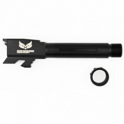 S3F Threaded/Fluted Barrel for Glock 43 Black