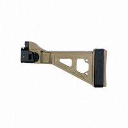 SB Tactical CZ Scorpion Pistol Brace Side Folding FDE