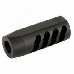 Seekins AR ATC Muzzle Brake 223 Rem/556NATO 1/2X28 Melonited Black