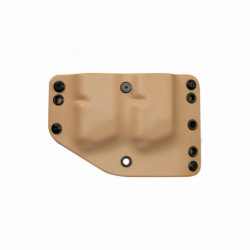 Stealth Operator Twin Magazine OWB RH Coyote Brown