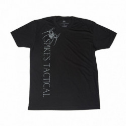 Spike's Tshirt Set Logo W/spdr Black 2x