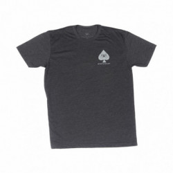 Spike's Tshirt Spades Charcoal 2x