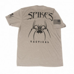 Spike's Tshirt Stops Isis Gray Large