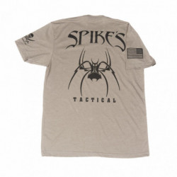 Spike's Tshirt Stops Isis Gray XL