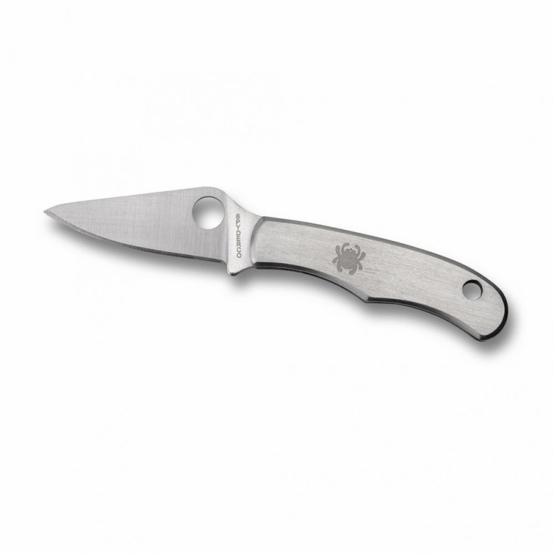 Spyderco Bug Stainless Plain