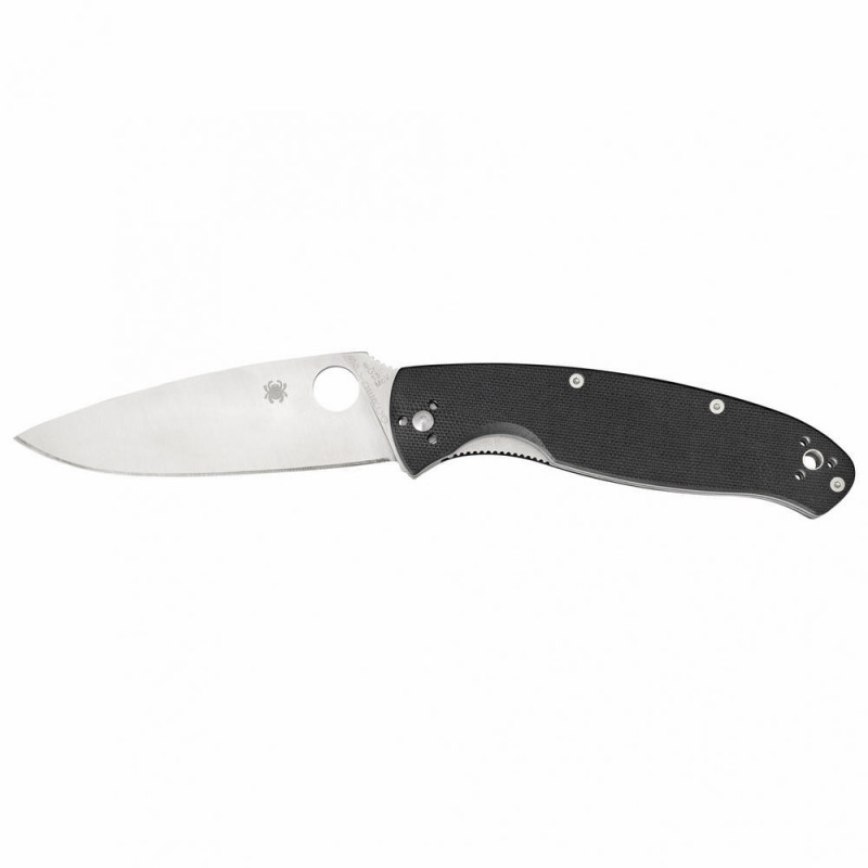 Spyderco Resilience Black G10 Plain