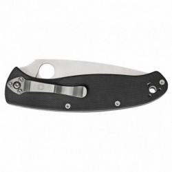 Spyderco Resilience Black G10 Plain