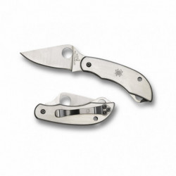 Spyderco ClipiTool Folding Knife Plain Bottle Opener & Screwdriver