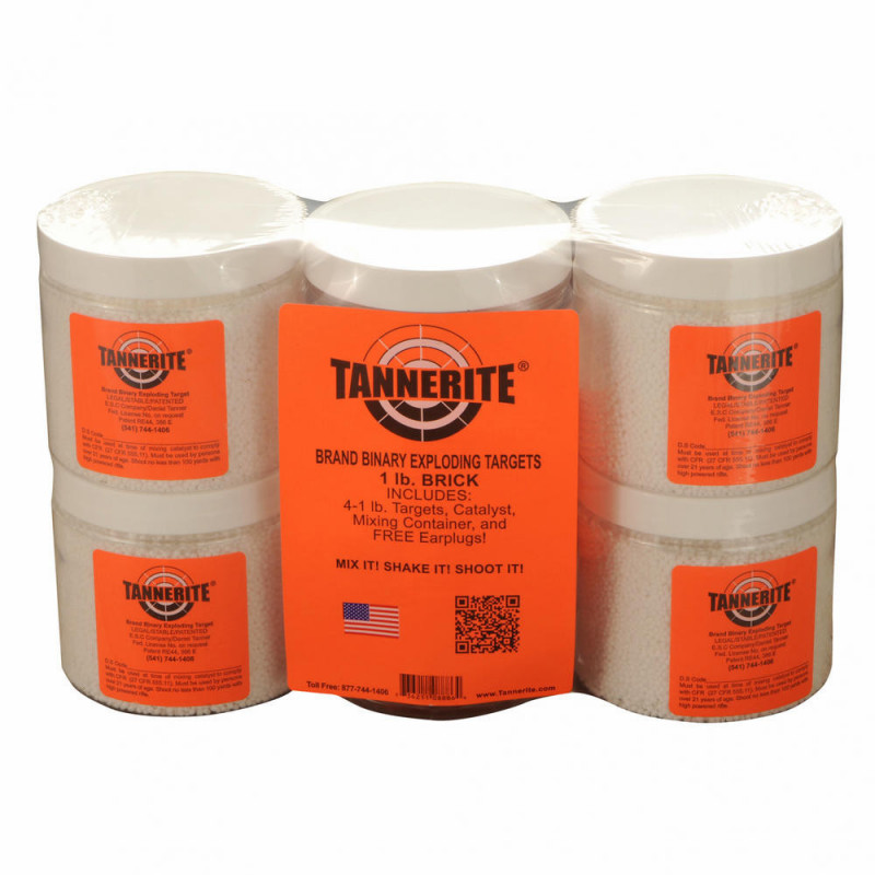 Tannerite Brick 1lb Target 4/pk