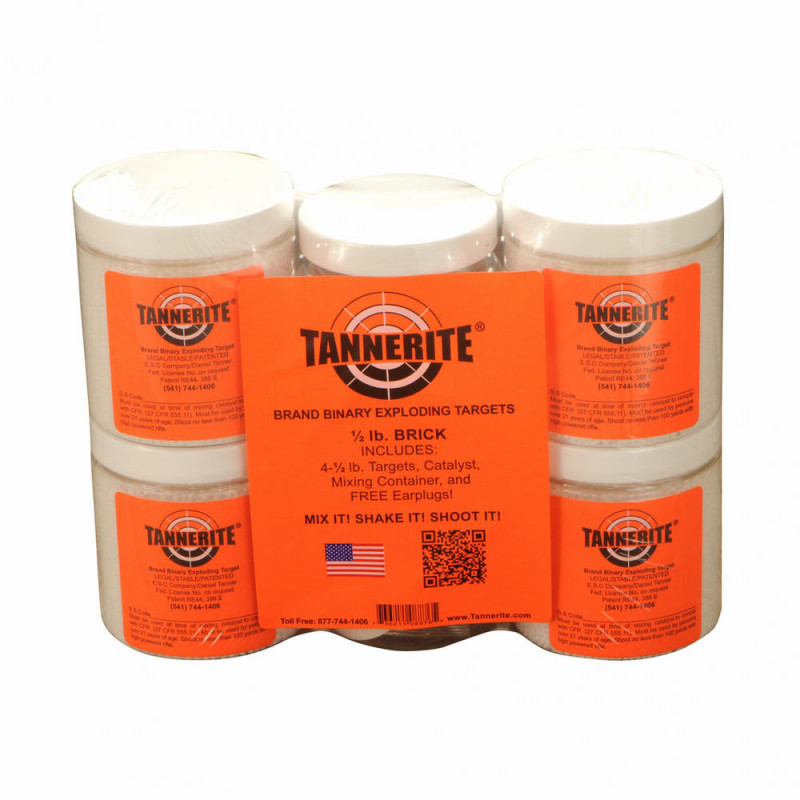 Tannerite Half Brick 1/2LB Target 4/pk