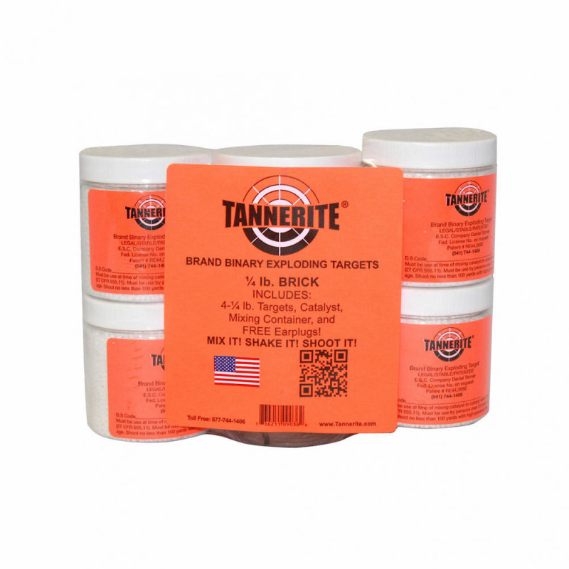 Tannerite Quarter Brick 1/4lb Target 4/pk