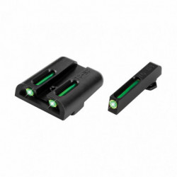 Truglo Brite-Site Tritium/Fiber Optic Sight for Glock Low