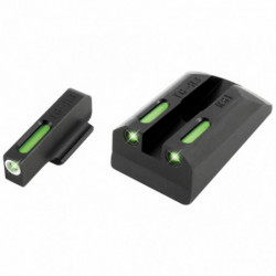 Truglo TFX Fiber-Optic Green Tritium White Ring for Ruger SR9/40/45