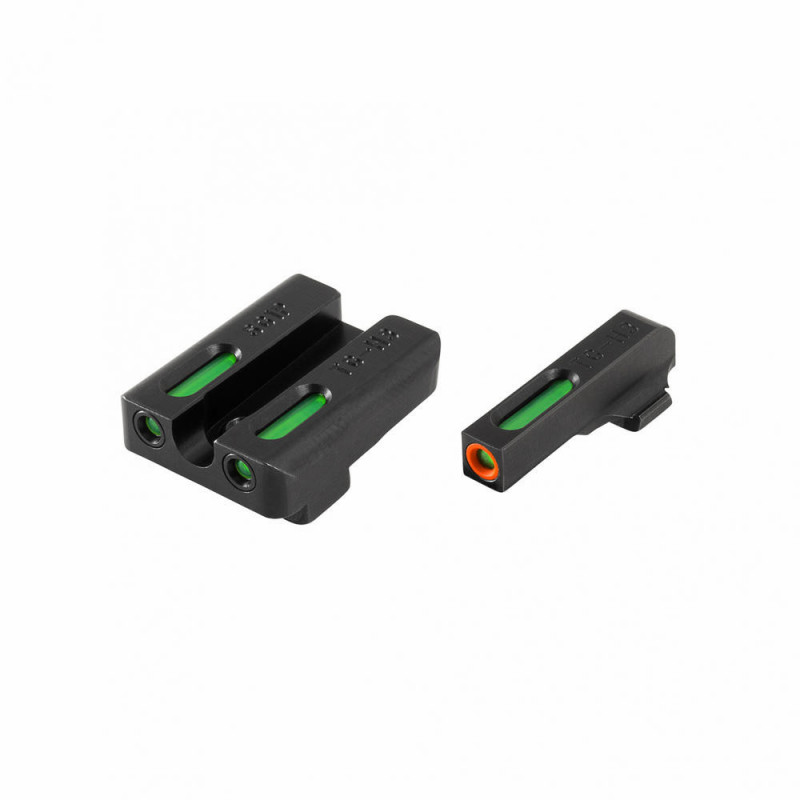 Truglo TFX PRO Green Tritium Orange Ring for SIG 8 Front/8 Rear