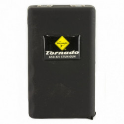 Tornado Stun Gun 650,000 Volt Black