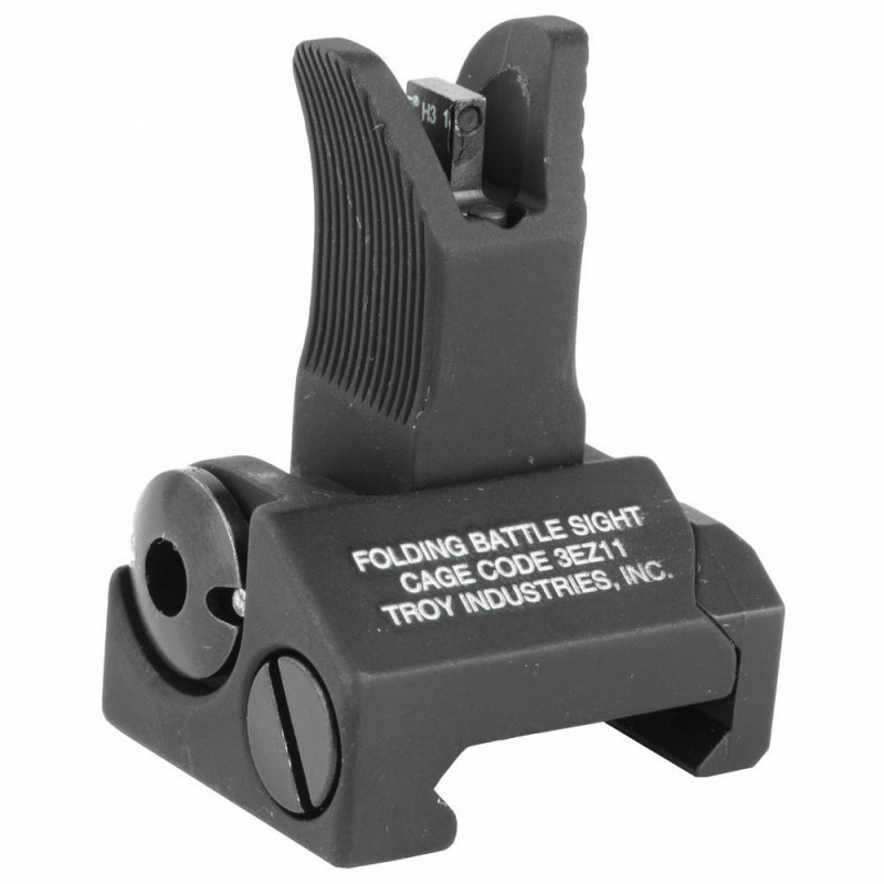 Troy Folding M4 Front Tritium Sight Black