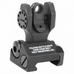 Troy Folding Rear Tritium Sight Black