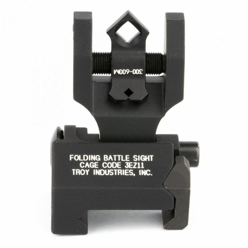 Troy Folding Rear Di-optic Sight Black