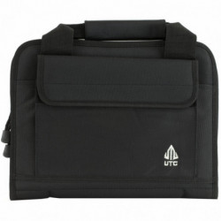 UTG Deluxe Double Pistol Case Black