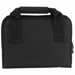 UTG Deluxe Double Pistol Case Black