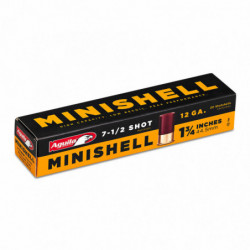 Aguila Ammunition Minishell 12 Gauge 7.5 20/500