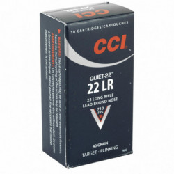 Cci Quiet 22LR 40 Grain Lead Round Nose 50/5000