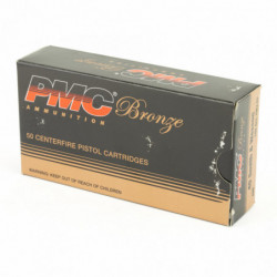 PMC Bronze 40S&W 165 Grain Full Metal Jacket 50/1000