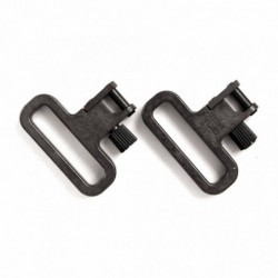 Uncle Mike's/Mil-Spec QD SS MIM Swivel/1.25"/Black